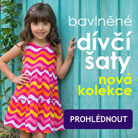 DÍVČÍ BAVLNĚNÉ ŠATY - Benito.cz